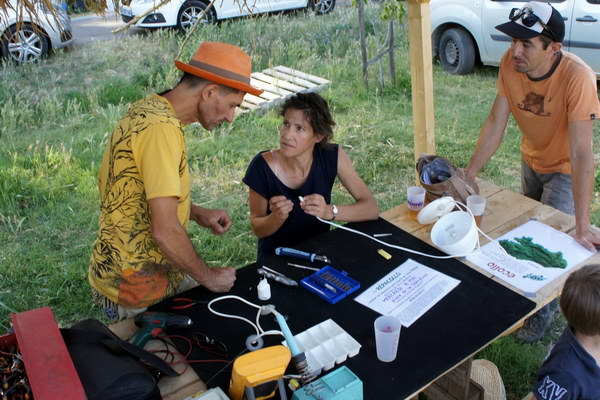 répacollo au marché des producteurs locaux