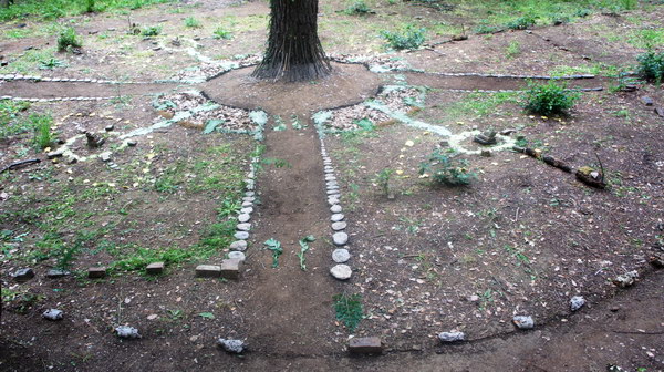 mandala le mandala en cous de construction